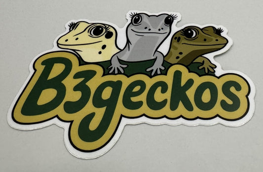 B3Geckos Sticker